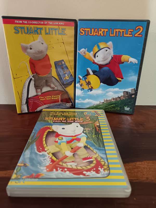 Stuart Little 1, 2 AND 3 on DVD