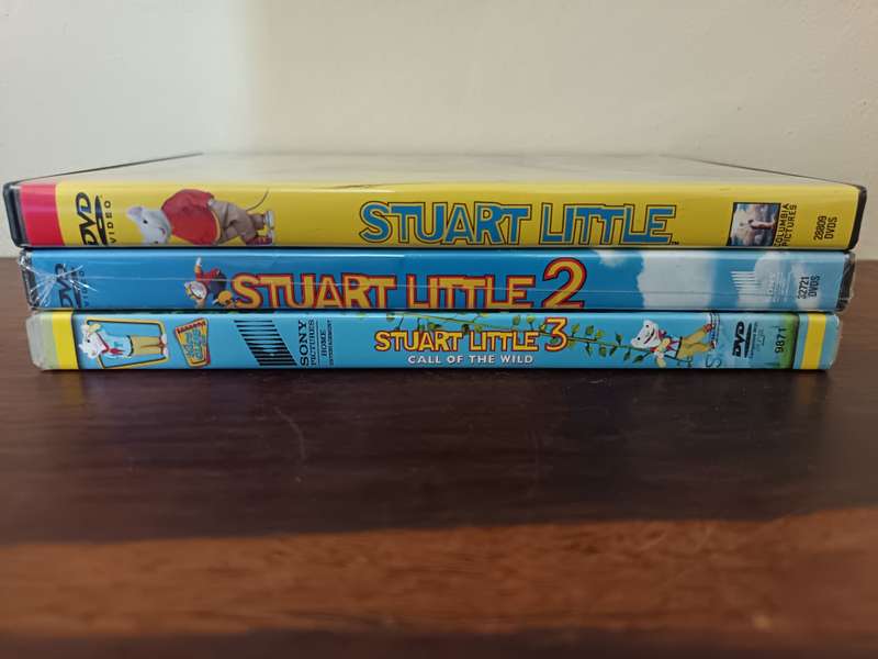 Stuart Little 1, 2 AND 3 on DVD