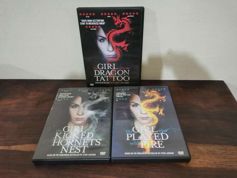 Complete Trilogy on DVD - The Girl with the Dragon Tattoo