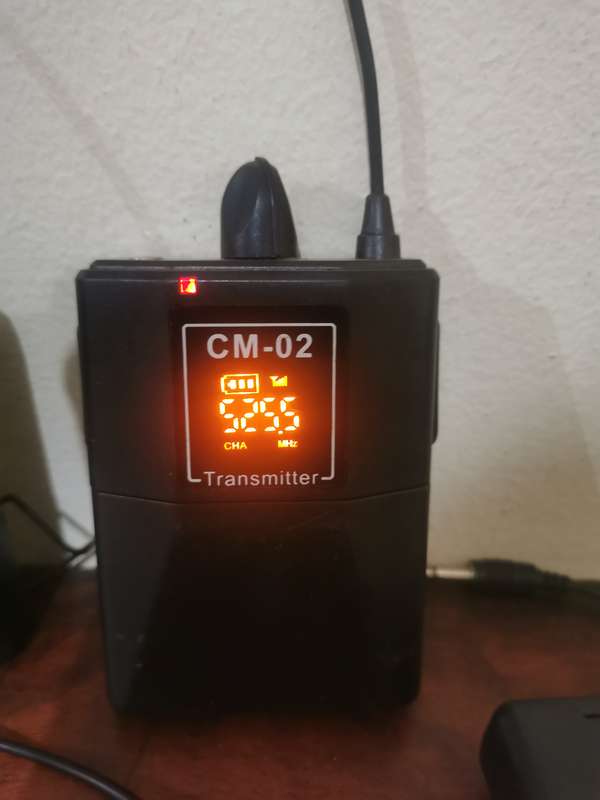 Set of 3 Microphones with Receivers