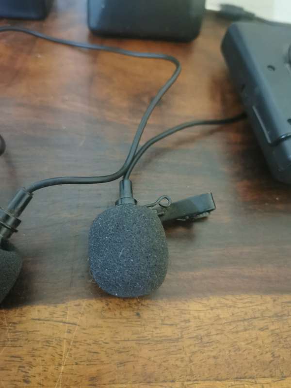 Set of 3 Microphones with Receivers