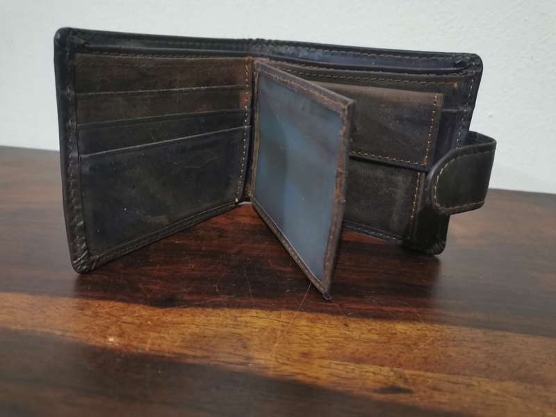 Beautiful Genuine Leather Wallet - Save the Rhino