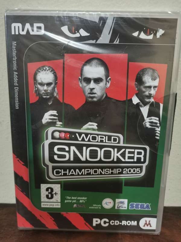 New and Sealed - SEGA World Snooker Championship 2005 on PC