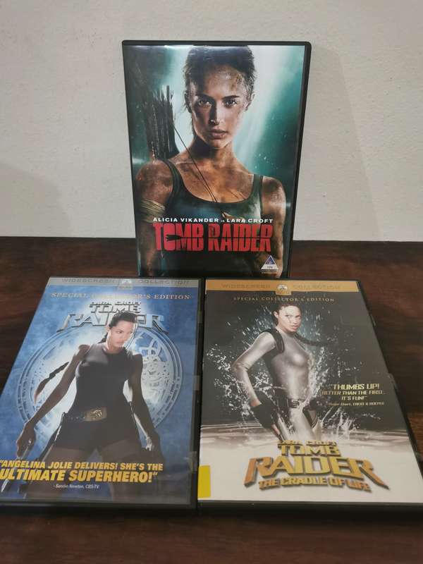 Complete Tomb Raider Movie Collection on DVD