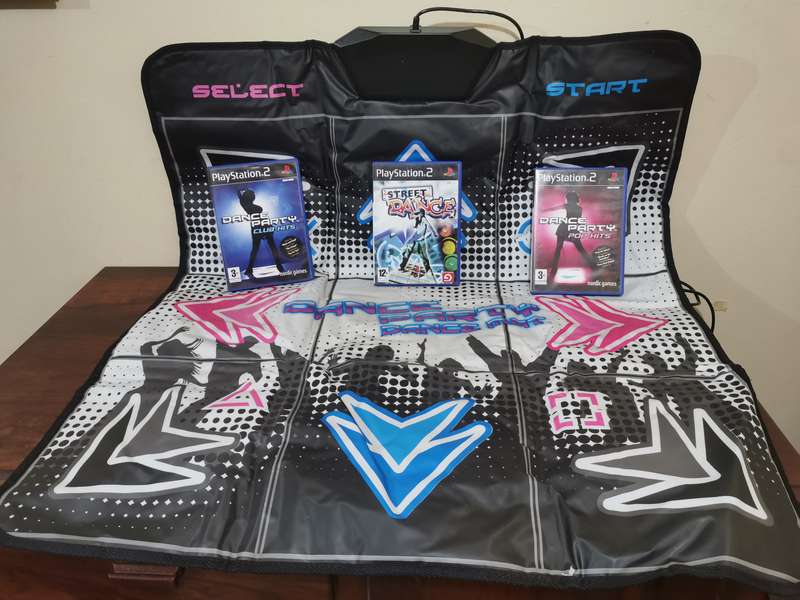Dance Mat for PlayStation 2 with Games