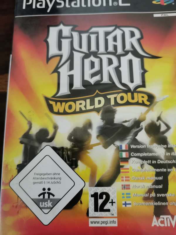 Guitar Hero Set for PlayStation 2 with Games