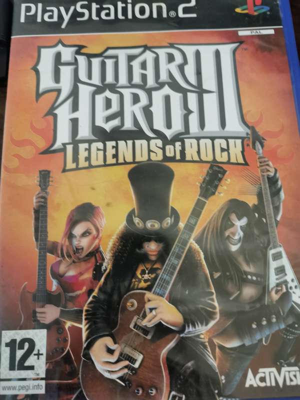 Guitar Hero Set for PlayStation 2 with Games