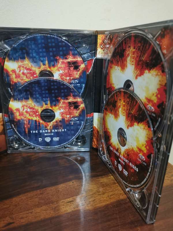 Rare Holographic Box - The Dark Knight Trilogy Special Edition Box Set on DVD