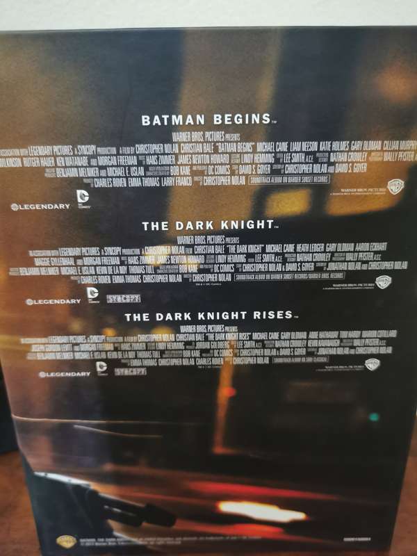 Rare Holographic Box - The Dark Knight Trilogy Special Edition Box Set on DVD