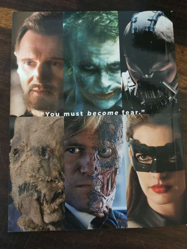 Rare Holographic Box - The Dark Knight Trilogy Special Edition Box Set on DVD