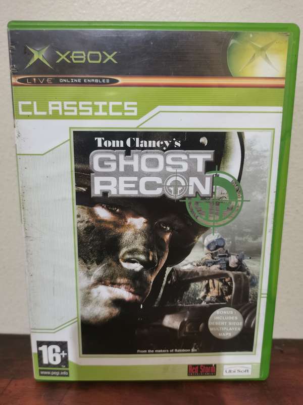 Rare Xbox Edition of Ghost Recon made in Germany