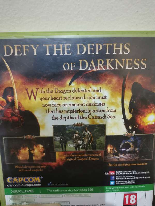 Dragon's Dogma - Dark Arisen on Xbox 360 with Booklet