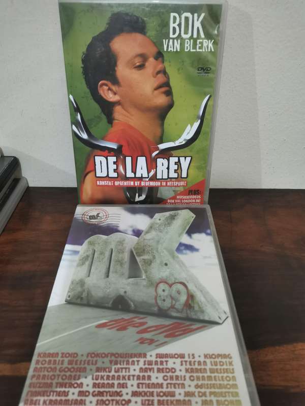 MASSIVE Afrikaans Music, Movie and Comedy Collection on DVD and CD