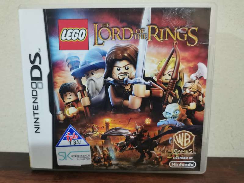 Lord of the Rings LEGO on Nintendo DS with Booklet