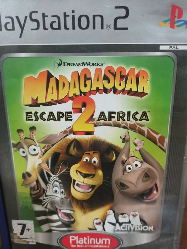 Madagascar 1 AND 2 on PlayStation 2