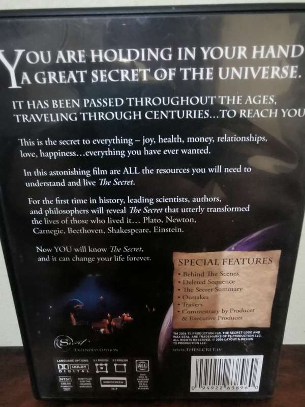 The Secret on DVD with Booklet