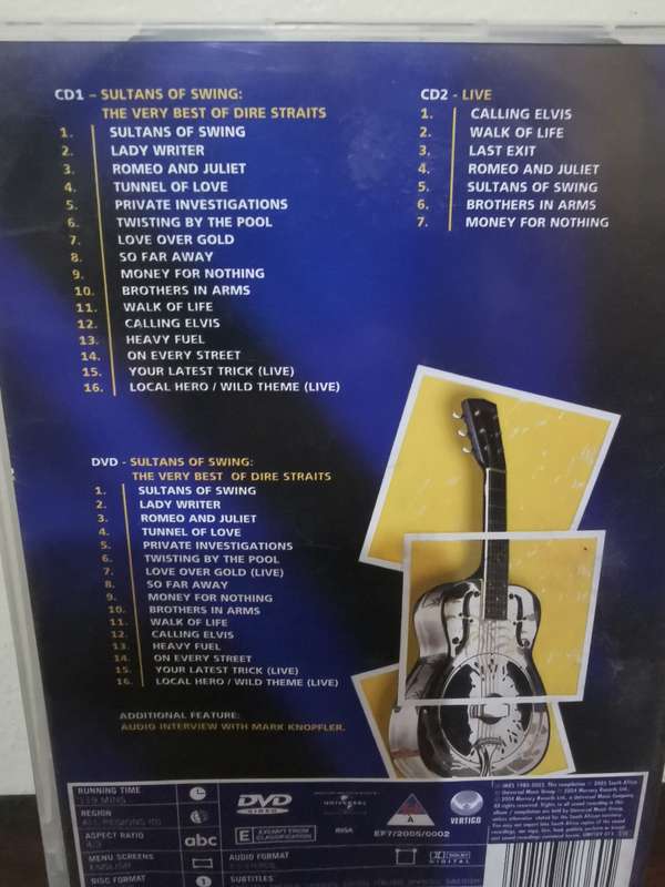 Sultans of Swing 3-Disc Music DVD and CD Box Set