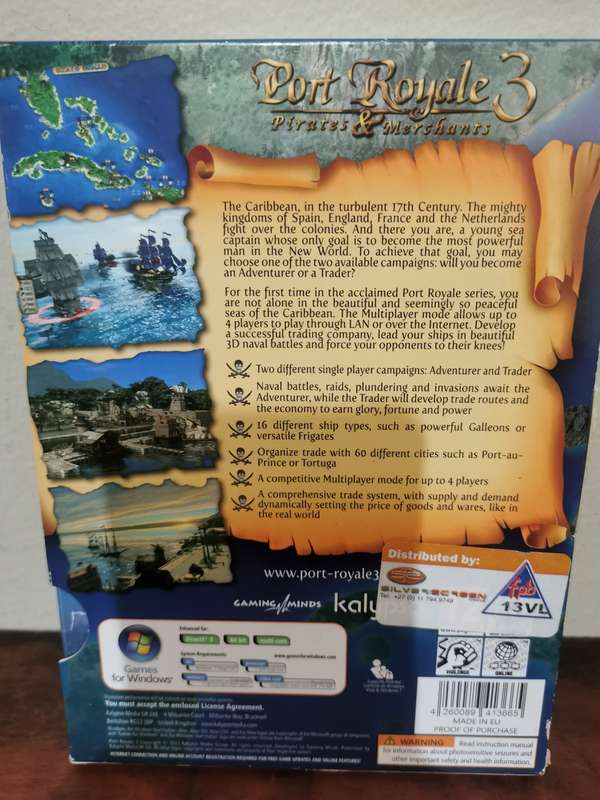 Port Royal 3 Box Edition PC Game