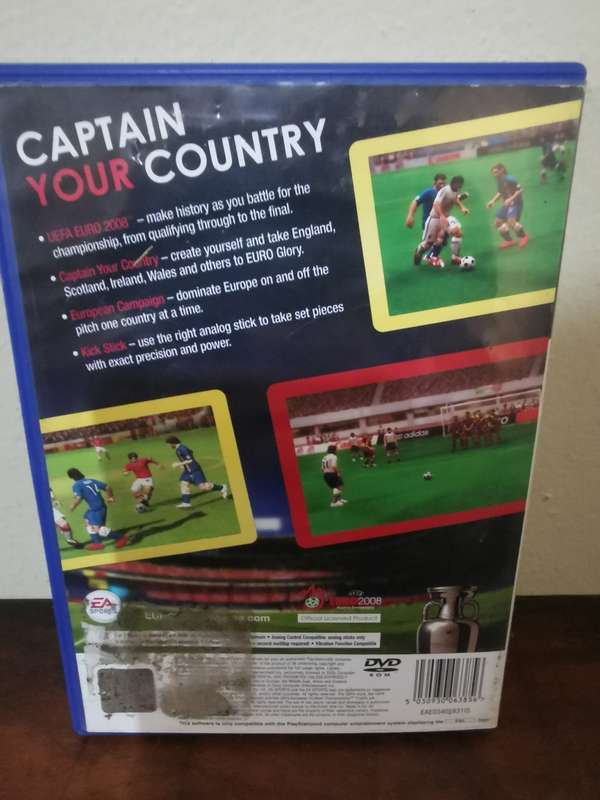 UEFA Euro 2008 on PlayStation 2 with Booklet