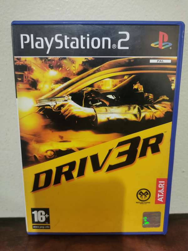 Driv3r on PlayStation 2 with Booklet