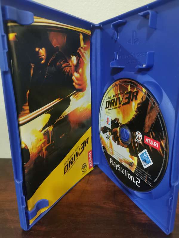 Driv3r on PlayStation 2 with Booklet