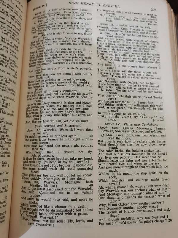 The Complete Works of William Shakespeare - Rare Antique Book