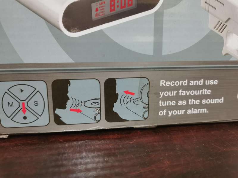 Gun Alarm Clock - New and in Box