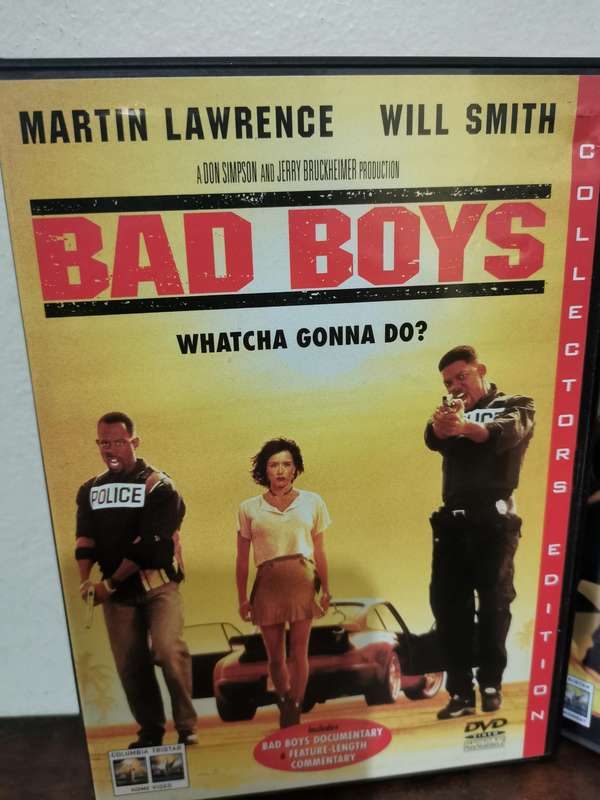 Bad Boys 1 and 2 on DVD