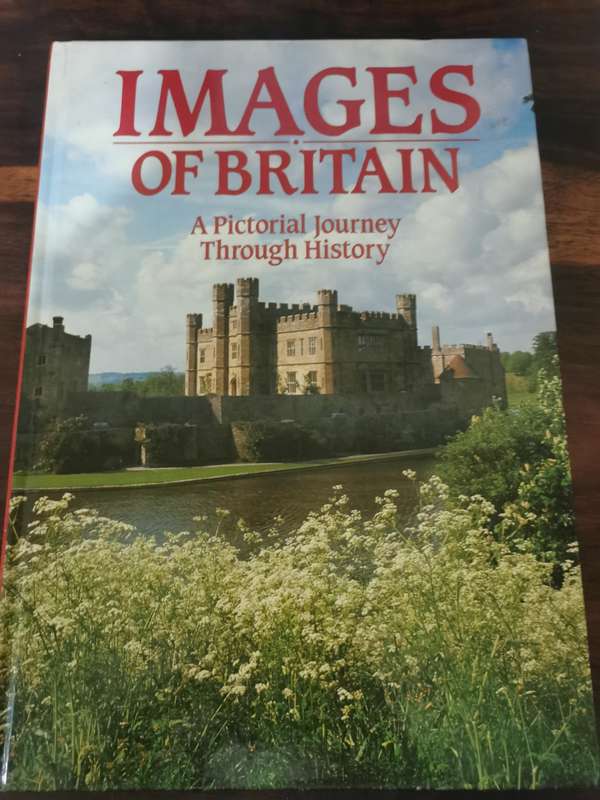 Large Hardcover Illustrated Book Pair of Britain and its Isles