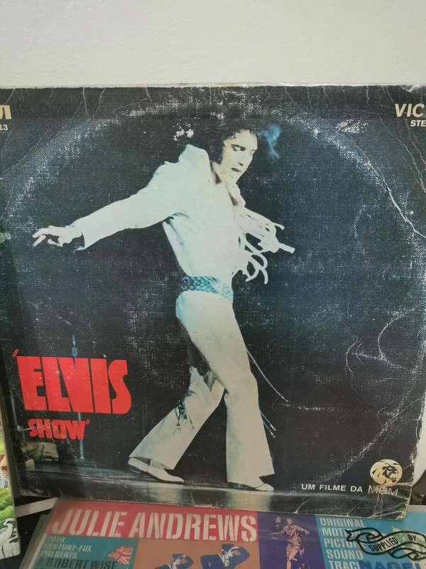 Collection of x8 Music LPs