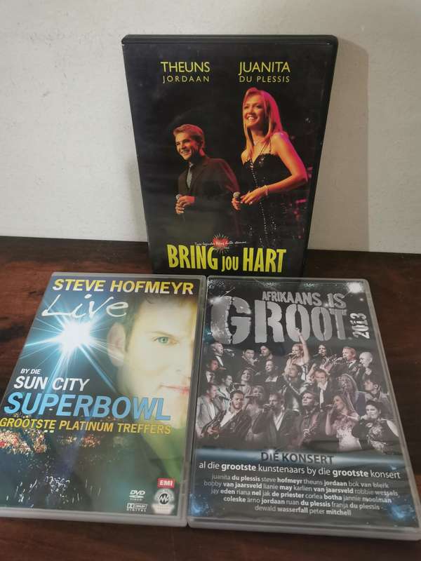 Amazing Afrikaans Music DVD and CD Collection