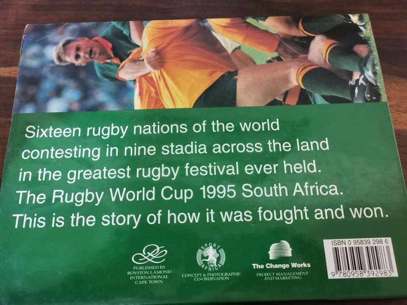The Story of the Rugby World Cup South Africa 1995 - Large Hardcover