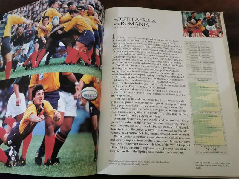 The Story of the Rugby World Cup South Africa 1995 - Large Hardcover