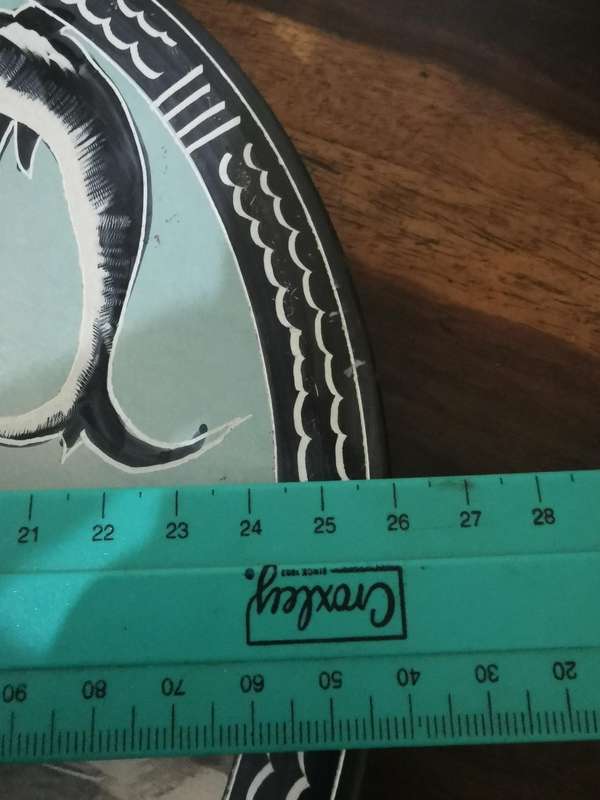 Gorgeous Karibu Zanzibar Display Plate