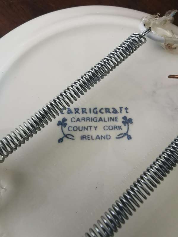 Gorgeous Display Plate Pair from Ireland