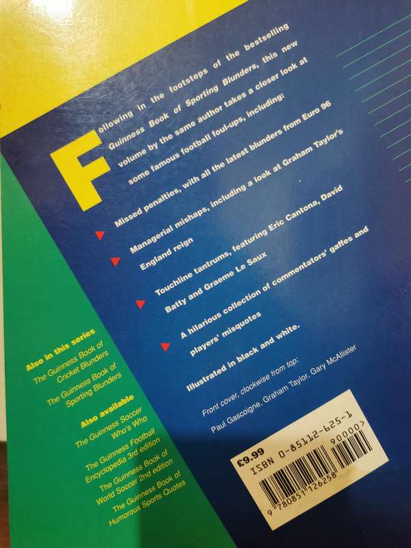 The Guinness Book of Football Blunders