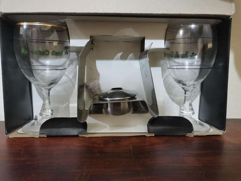 Vintage Irish Coffee Set - Complete and in excellent condition