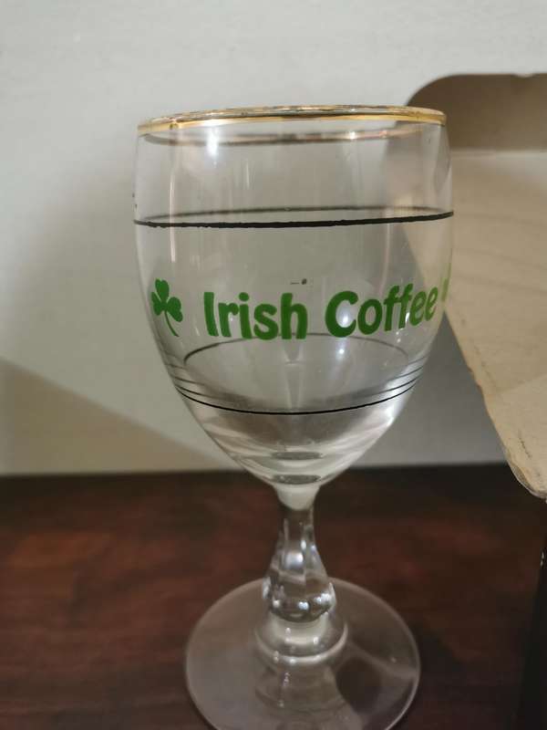 Vintage Irish Coffee Set - Complete and in excellent condition