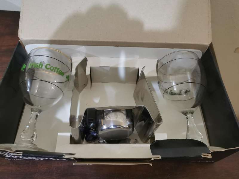 Vintage Irish Coffee Set - Complete and in excellent condition