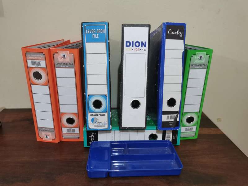 Lever Arch File Lot - see pics