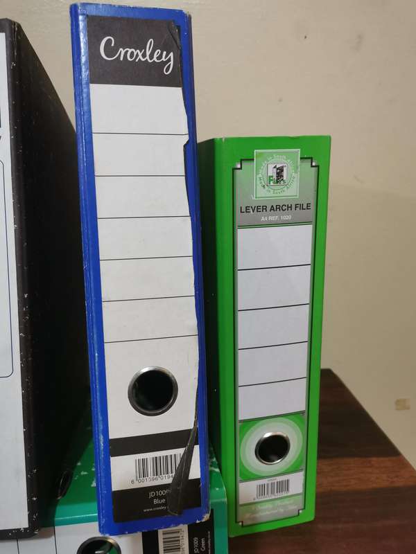 Lever Arch File Lot - see pics