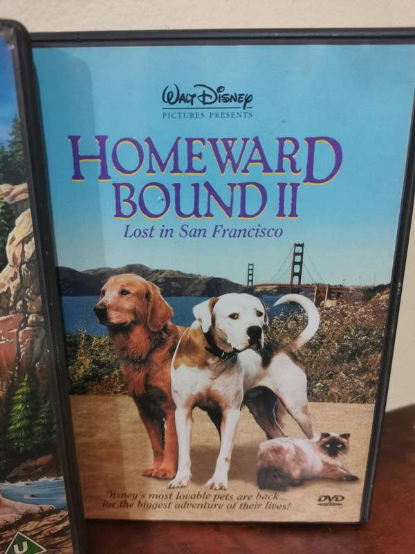 Homeward Bound 1 and 2 on DVD