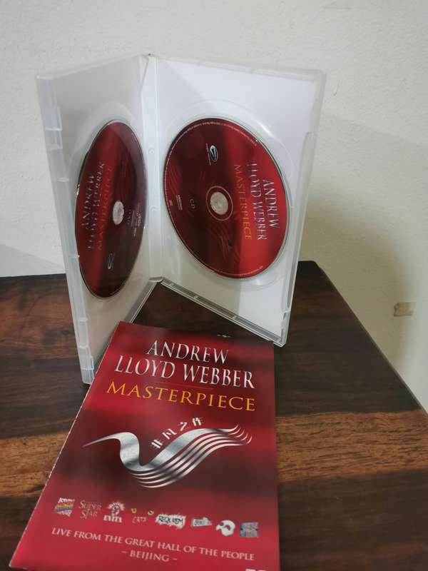 Collector's Edition, DVD and CD Combo of Andrew Lloyd Webber - Masterpiece