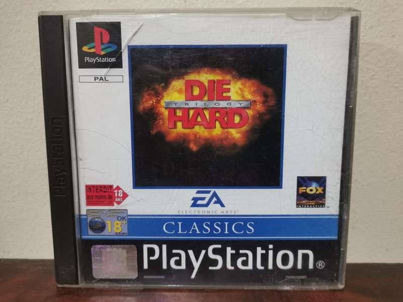 Die Hard Trilogy on PlayStation 1 with Booklet
