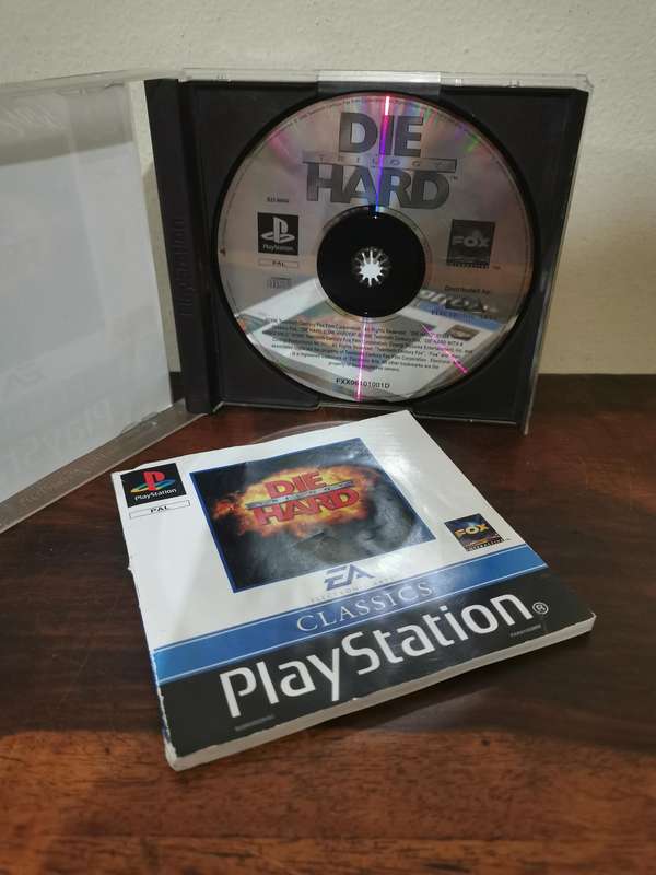 Die Hard Trilogy on PlayStation 1 with Booklet