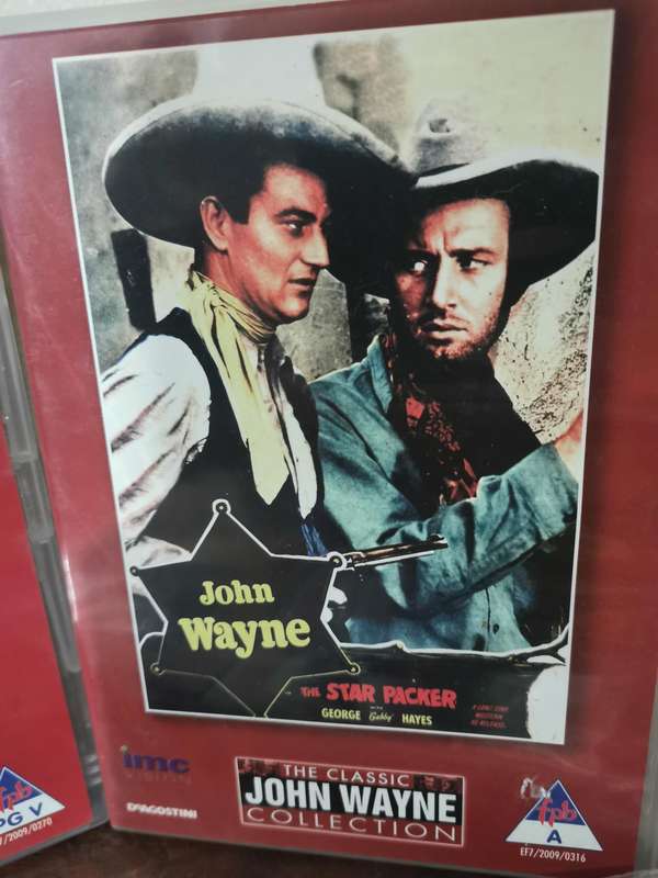 John Wayne Film Selection on DVD