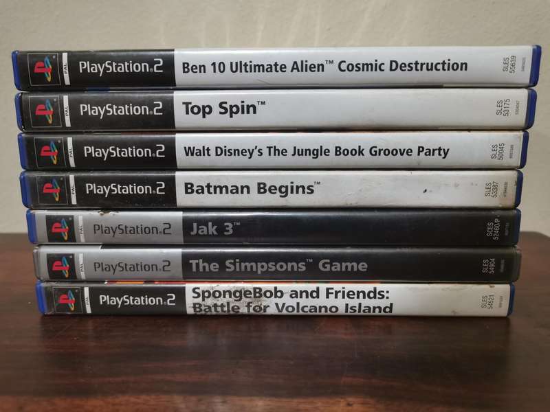 PlayStation 2 Game Selection x7