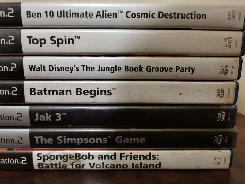 PlayStation 2 Game Selection x7