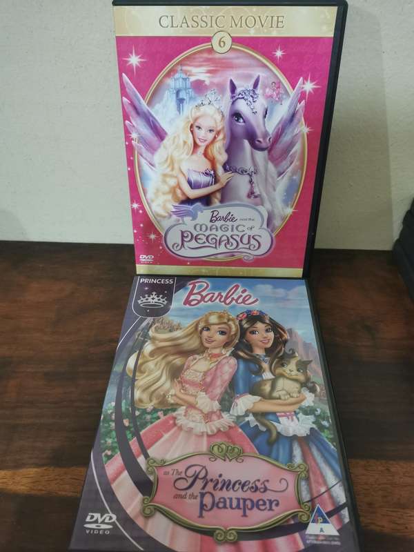 Awesome Barbie Movie Collection on DVD x12