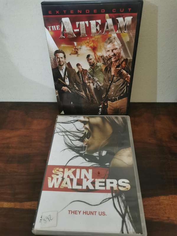 Collection of Action, Horror and Suspense Movies on DVD x18